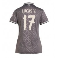 Echipament fotbal Real Madrid Lucas Vazquez #17 Tricou Treilea 2024-25 pentru femei maneca scurta